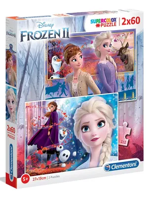 Image of: CLEMENTONI 2x60ч. Пъзел Frozen 2